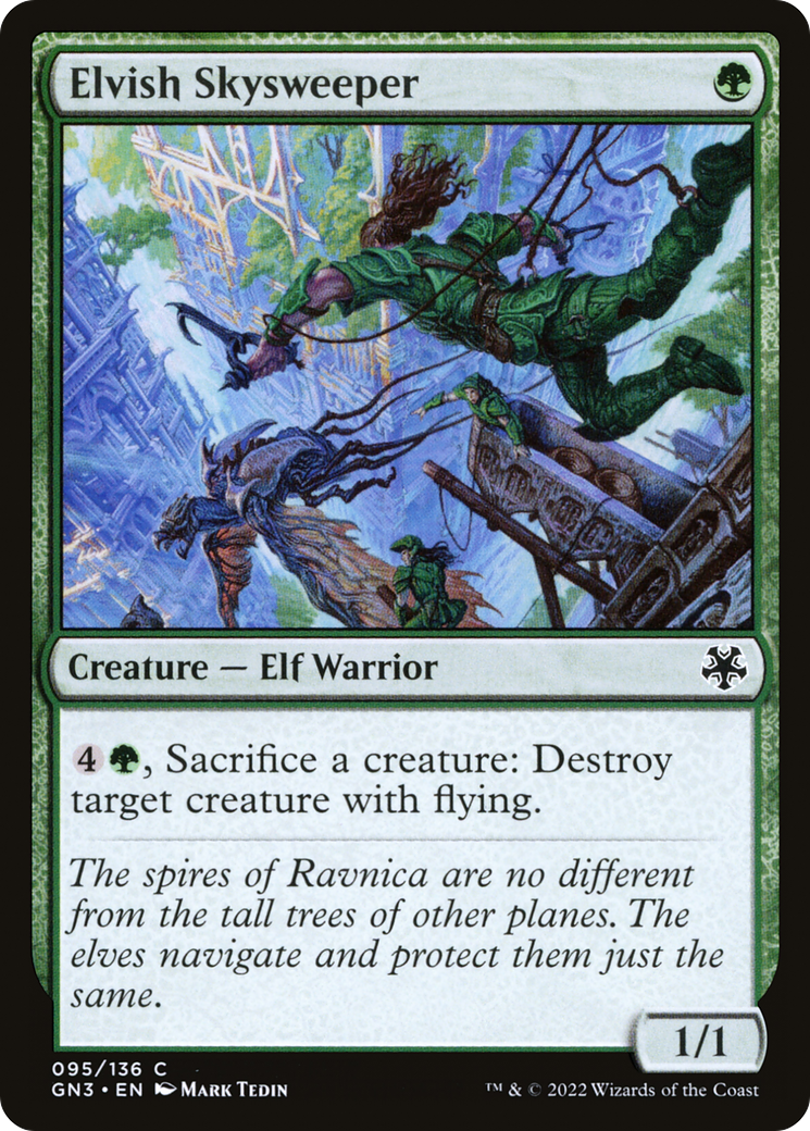 Elvish Skysweeper (GN3-095) [Misc] Game Night: Free-for-All MTG Single Wizards of the Coast