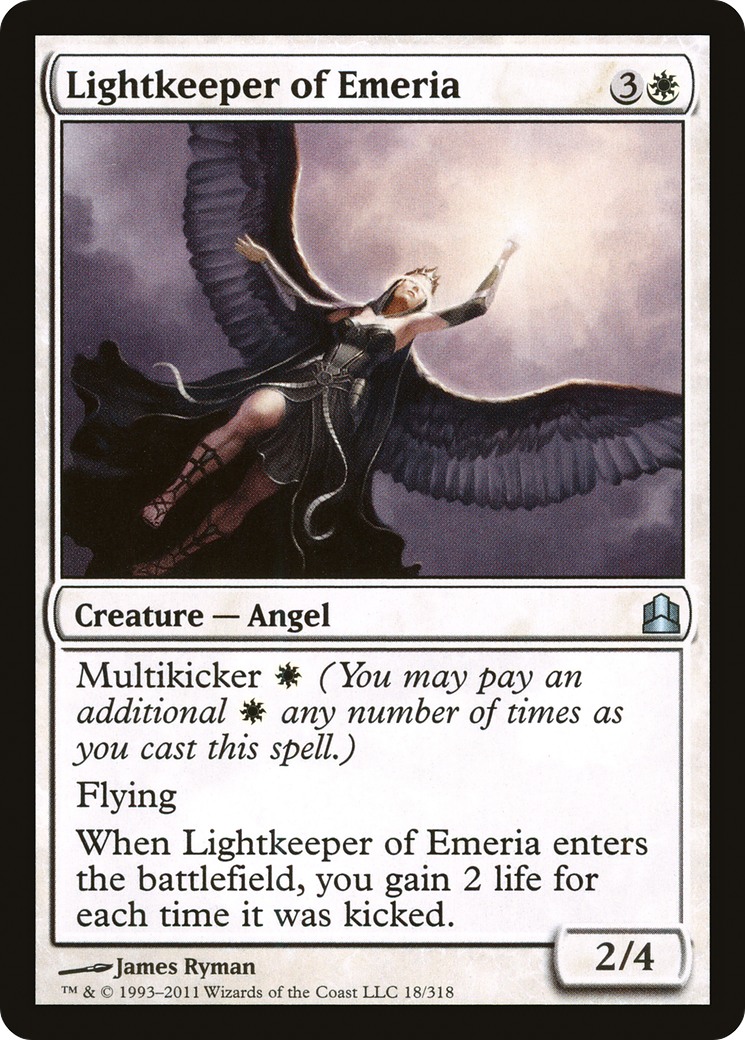 Lightkeeper of Emeria [Commander 2011] MTG Single Magic: The Gathering   