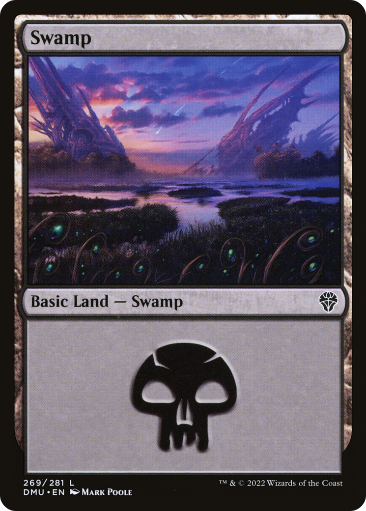 Swamp (DMU-269) [Dominaria United] MTG Single Wizards of the Coast