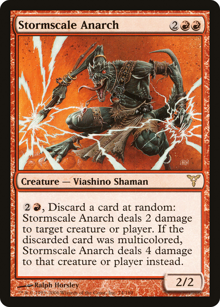 Stormscale Anarch (DIS-074) [Dissension] MTG Single Wizards of the Coast