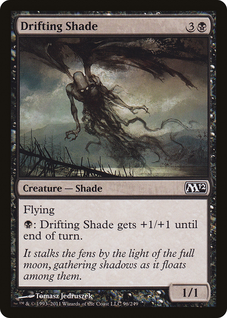 Drifting Shade (M12-096) [Magic 2012] MTG Single Wizards of the Coast