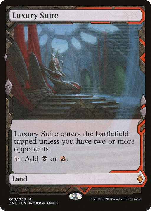 Luxury Suite (ZNE-018) [Zendikar Rising Expeditions] Foil MTG Single Wizards of the Coast