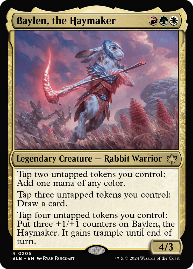 Baylen, the Haymaker (BLB-205) [Bloomburrow] MTG Single Wizards of the Coast
