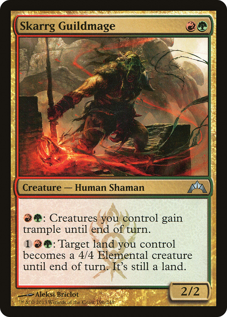 Skarrg Guildmage (GTC-196) [Gatecrash] Foil MTG Single Wizards of the Coast