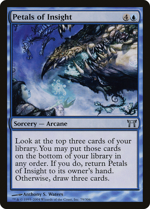 Petals of Insight (CHK-079) [Champions of Kamigawa] MTG Single Wizards of the Coast