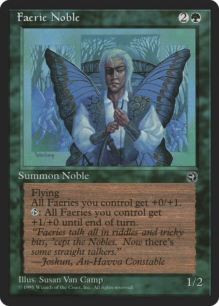 Faerie Noble (HML-086) [Homelands] MTG Single Wizards of the Coast