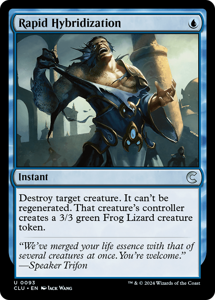 Rapid Hybridization (CLU-093) [Ravnica: Clue Edition] MTG Single Wizards of the Coast