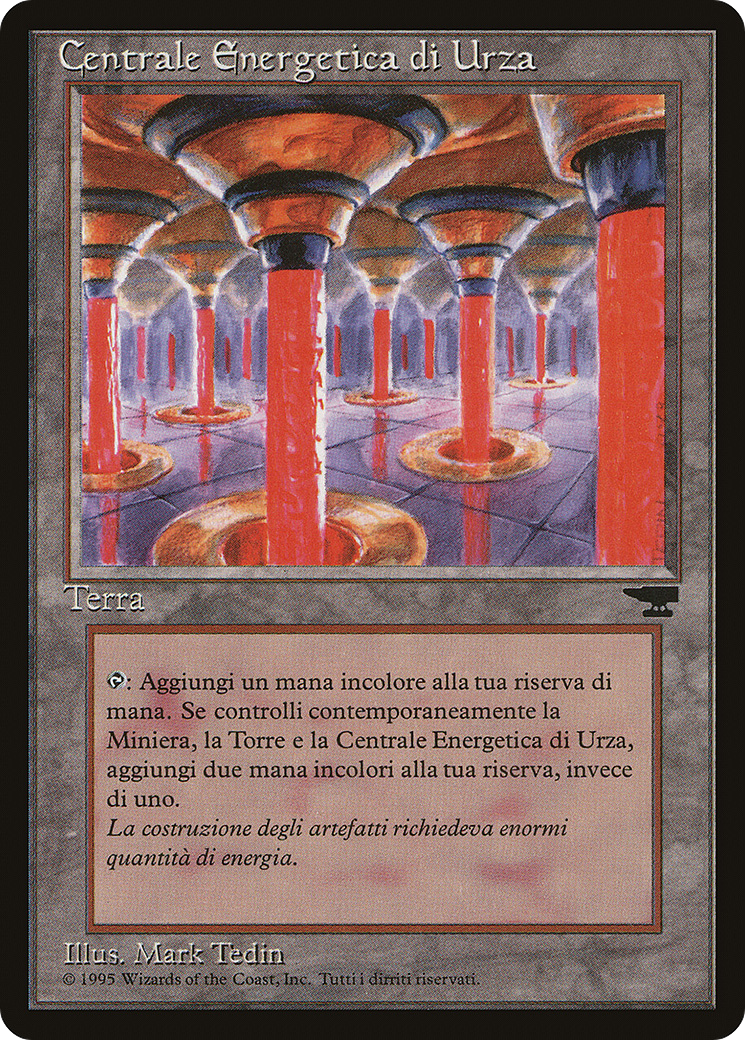 Urza's Power Plant (Rock in Pot) (Italian) - "Centrale Energetica di Urza" (REN-) [Misc] Rinascimento MTG Single Wizards of the Coast
