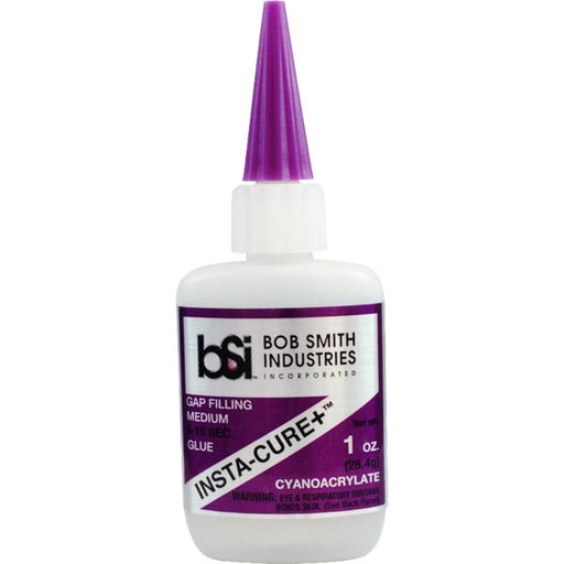 BSI Insta-Cure+ Super Glue Gap Filling CA 1 fl.oz (28mL) (Push Top Lid) Model Tools & Glue Bob Smith Industries