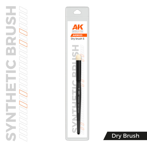 AK Interactive: Synthetic Dry Brush - S Hobby Brushes AK INTERACTIVE