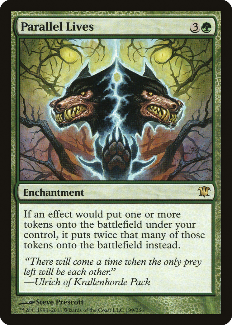 Parallel Lives (ISD-199) [Innistrad] Foil MTG Single Wizards of the Coast