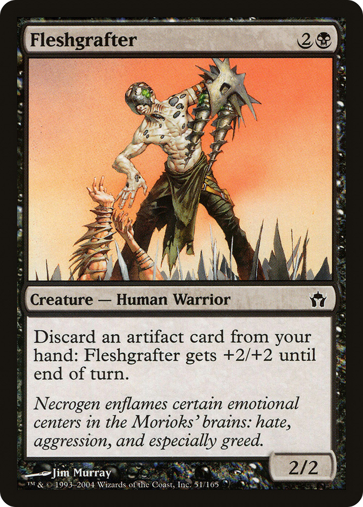 Fleshgrafter (5DN-051) [Fifth Dawn] Foil MTG Single Wizards of the Coast