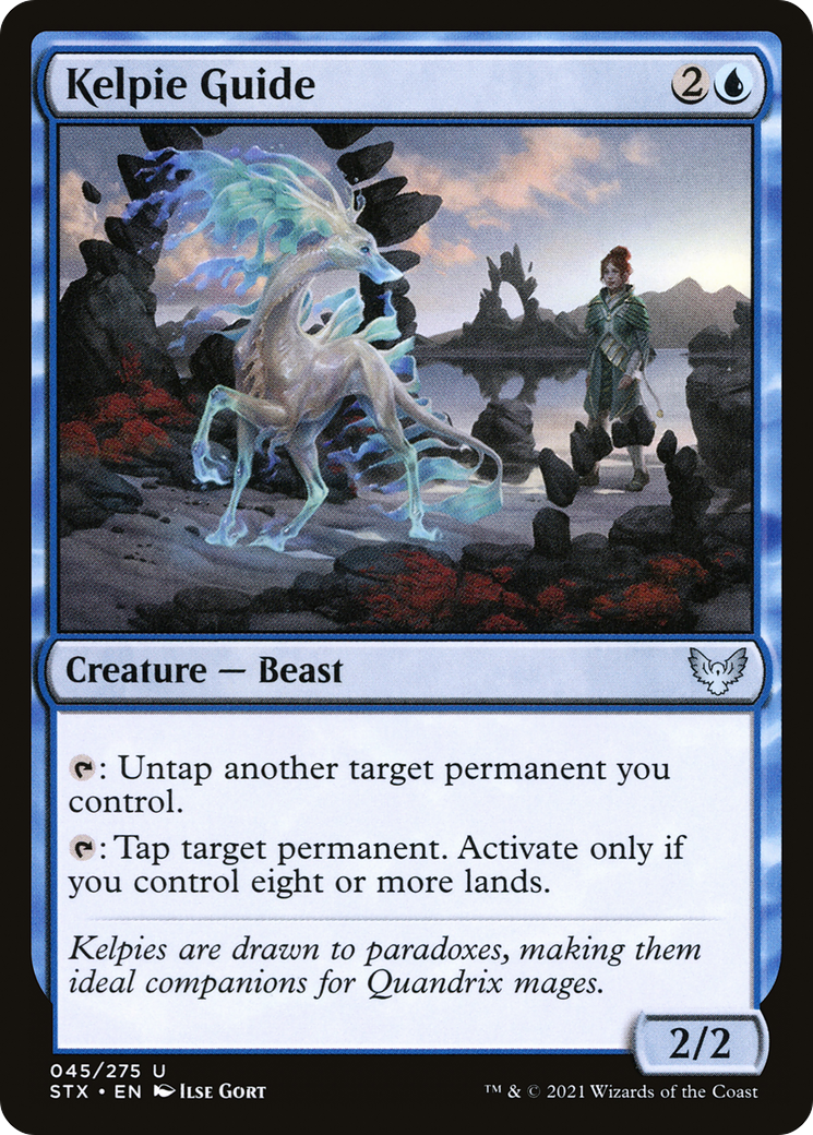 Kelpie Guide (STX-045) [Strixhaven: School of Mages] MTG Single Wizards of the Coast