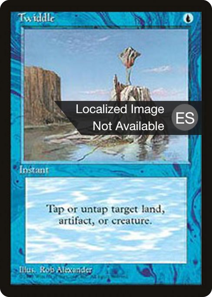 Twiddle (4BB-109) [Fourth Edition Foreign Black Border] MTG Single Wizards of the Coast