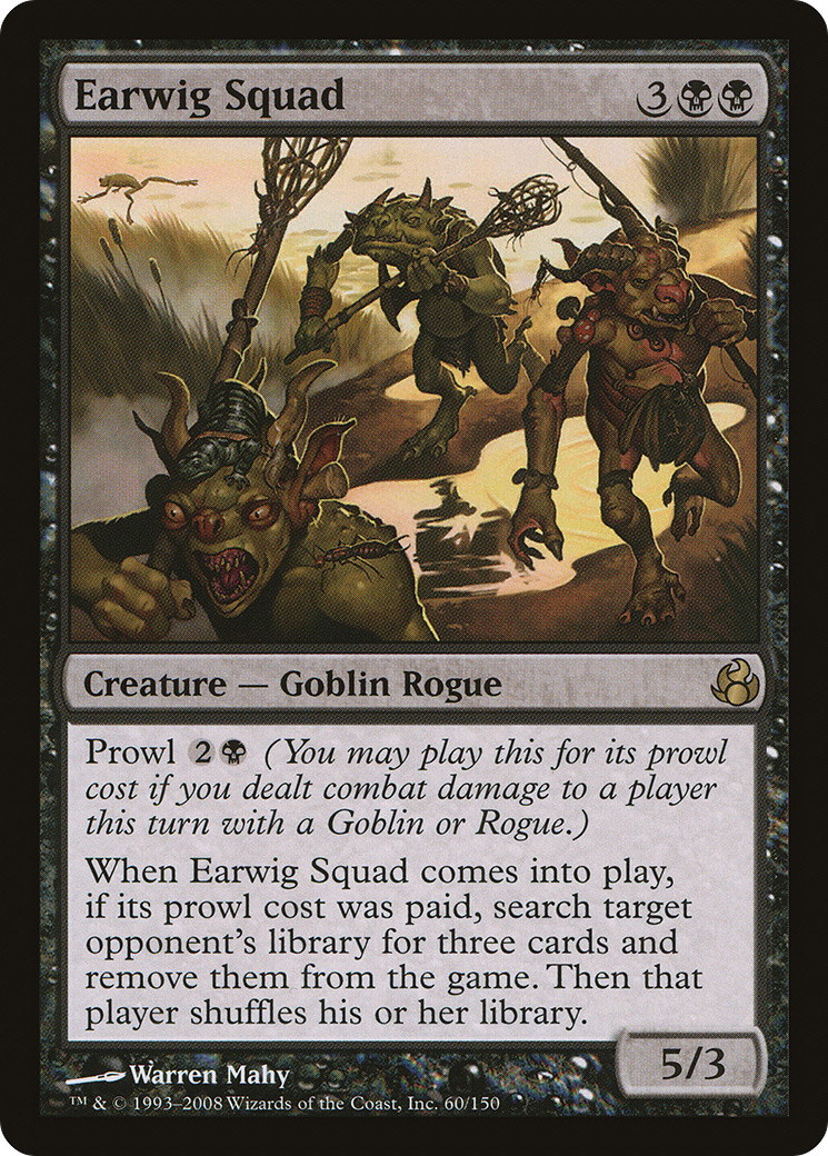 Earwig Squad (MOR-060) [Morningtide] MTG Single Wizards of the Coast