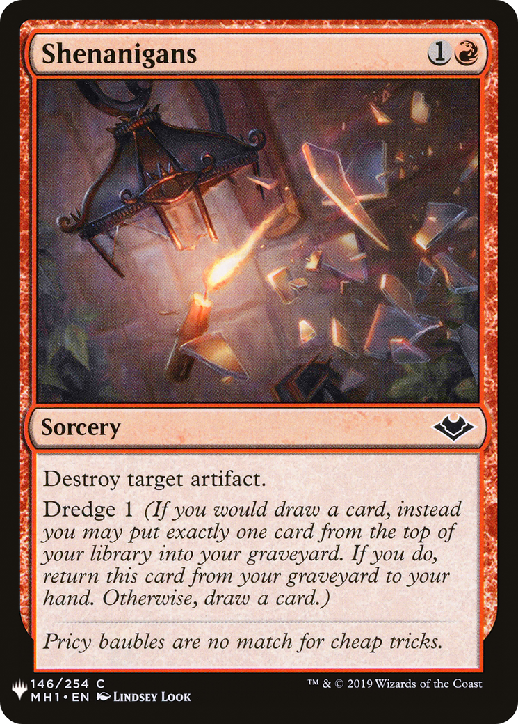 Shenanigans (LIST-MH1-146) [Mystery Booster] The List MTG Single Wizards of the Coast