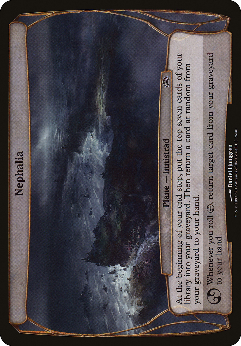 Nephalia (Planechase 2012) (OVER-026) [Oversized] Planechase 2012 Planes MTG Single Wizards of the Coast