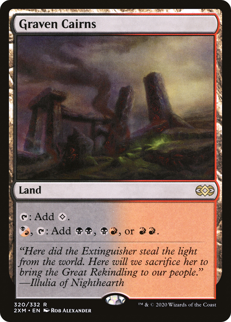 Graven Cairns (2XM-320) [Double Masters] MTG Single Wizards of the Coast