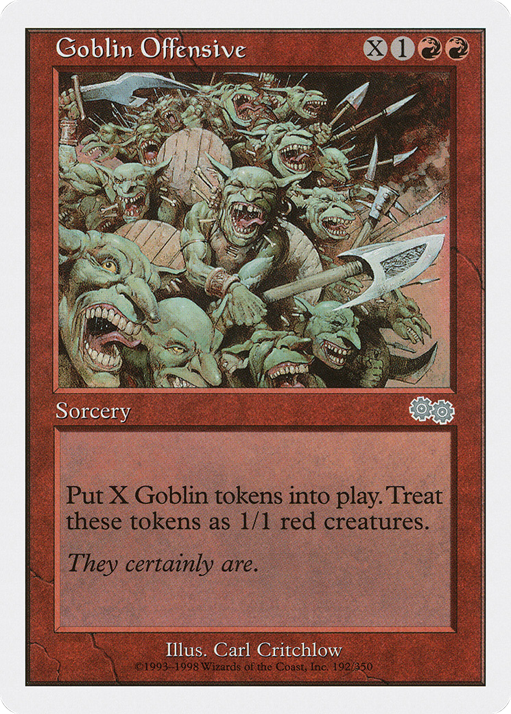 Goblin Offensive (ATH-037) [Anthologies] MTG Single Wizards of the Coast