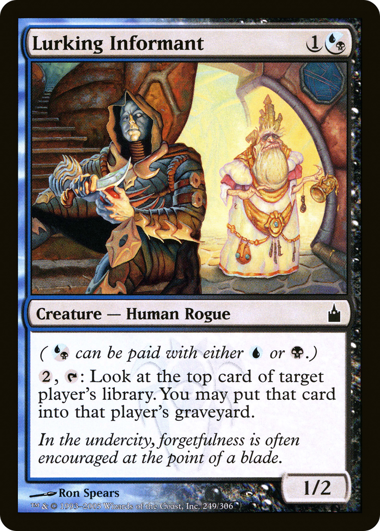 Lurking Informant (RAV-249) [Ravnica: City of Guilds] Foil MTG Single Wizards of the Coast
