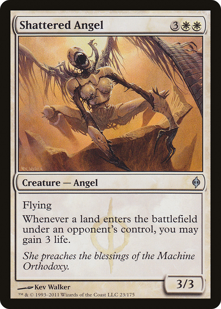Shattered Angel [New Phyrexia] MTG Single Magic: The Gathering
