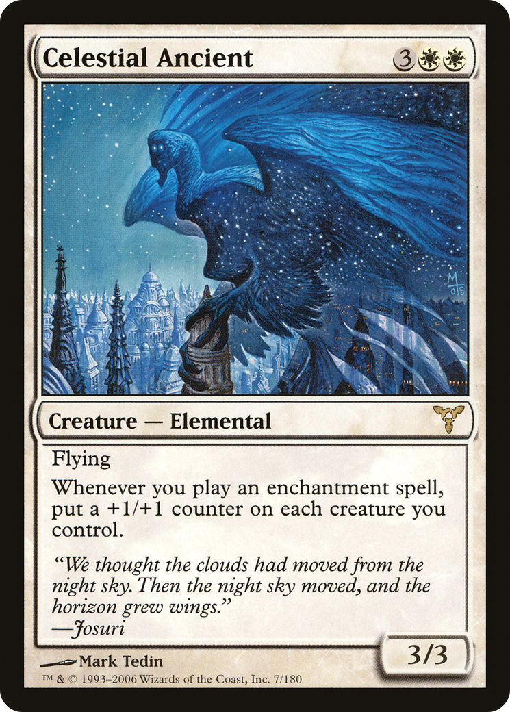 Celestial Ancient (DIS-007) [Dissension] MTG Single Wizards of the Coast