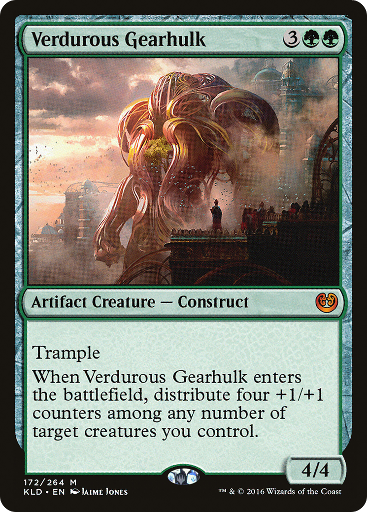 Verdurous Gearhulk (KLD-172) [Kaladesh] MTG Single Wizards of the Coast