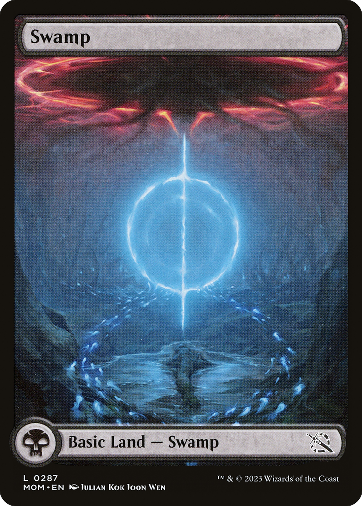 Swamp (MOM-287) [March of the Machine] MTG Single Wizards of the Coast