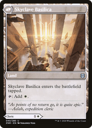 Skyclave Cleric // Skyclave Basilica (ZNR-040) [Zendikar Rising] Foil MTG Single Wizards of the Coast