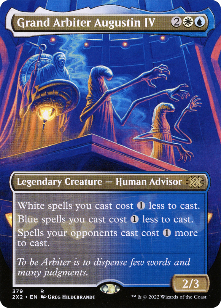 Grand Arbiter Augustin IV (2X2-379) [Double Masters 2022] (Borderless) MTG Single Wizards of the Coast