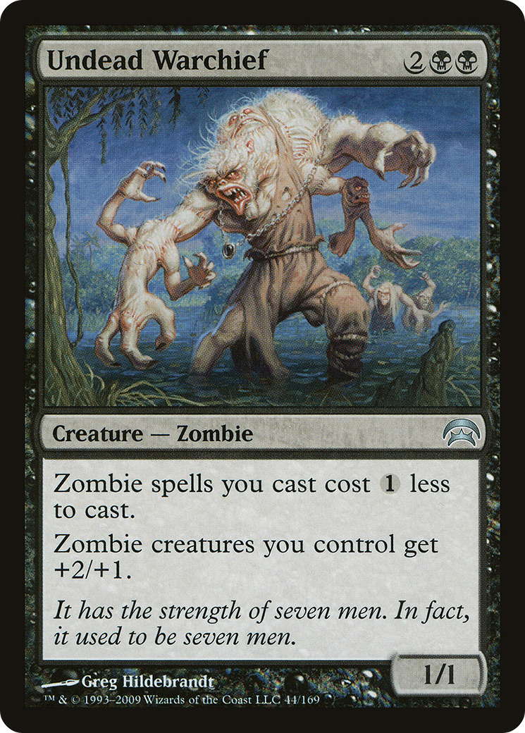 Undead Warchief (HOP-044) [Misc] Planechase MTG Single Wizards of the Coast