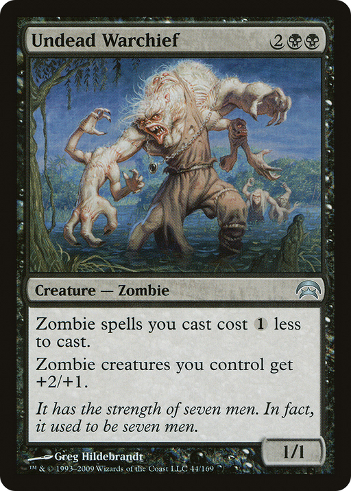 Undead Warchief (HOP-044) [Planechase] MTG Single Wizards of the Coast