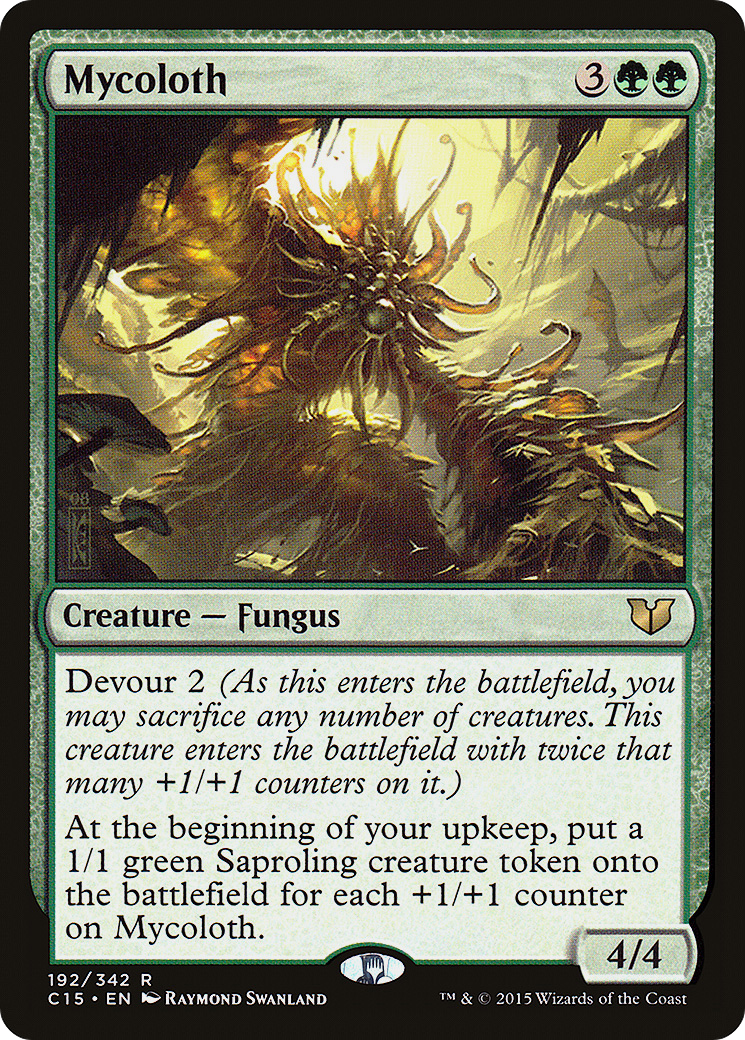Mycoloth (C15-192) [Commander 2015] MTG Single Wizards of the Coast