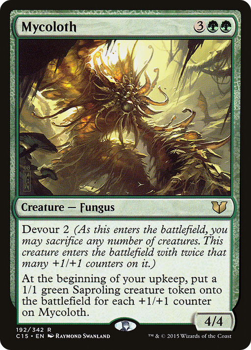 Mycoloth (C15-192) [Commander 2015] MTG Single Wizards of the Coast
