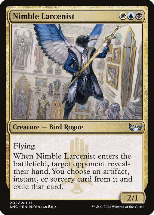 Nimble Larcenist (SNC-205) [Streets of New Capenna] MTG Single Wizards of the Coast