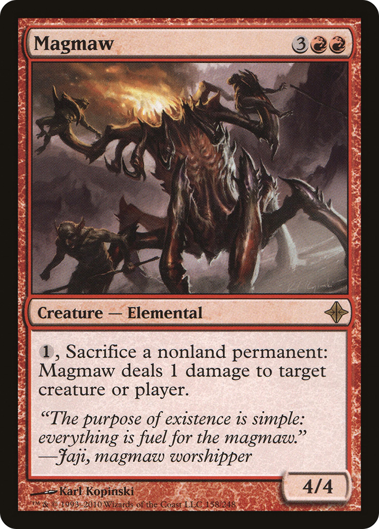 Magmaw (ROE-158) [Rise of the Eldrazi] Foil MTG Single Wizards of the Coast