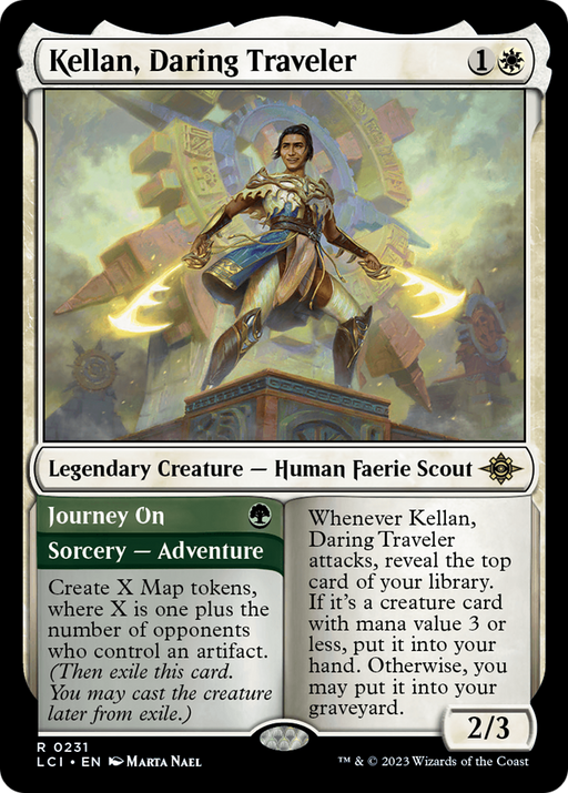 Kellan, Daring Traveler (LCI-231) [The Lost Caverns of Ixalan] Foil MTG Single Wizards of the Coast