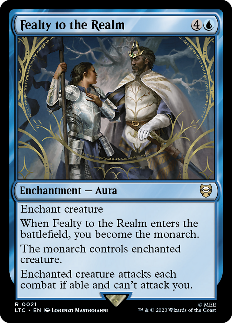 Fealty to the Realm (LTC-021) [Tales of Middle-earth Commander] MTG Single Wizards of the Coast