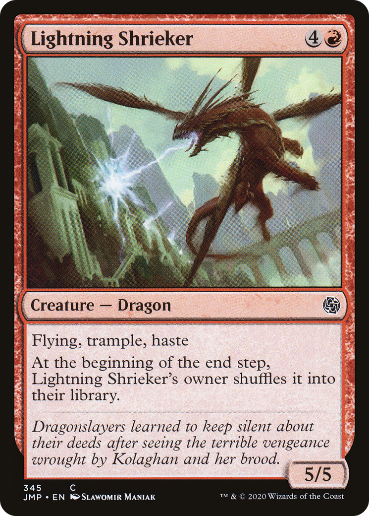 Lightning Shrieker (JMP-345) [Jumpstart] MTG Single Wizards of the Coast