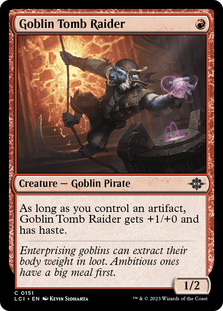 Goblin Tomb Raider (LCI-151) [The Lost Caverns of Ixalan] MTG Single Wizards of the Coast
