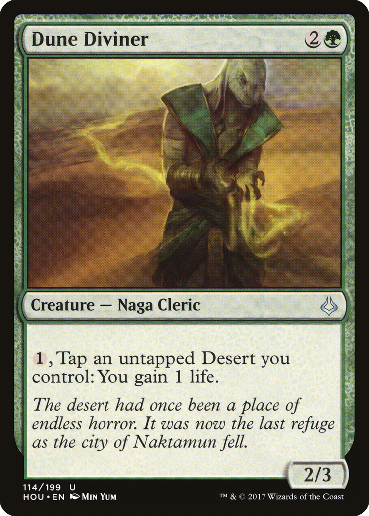 Dune Diviner (HOU-114) [Hour of Devastation] MTG Single Wizards of the Coast