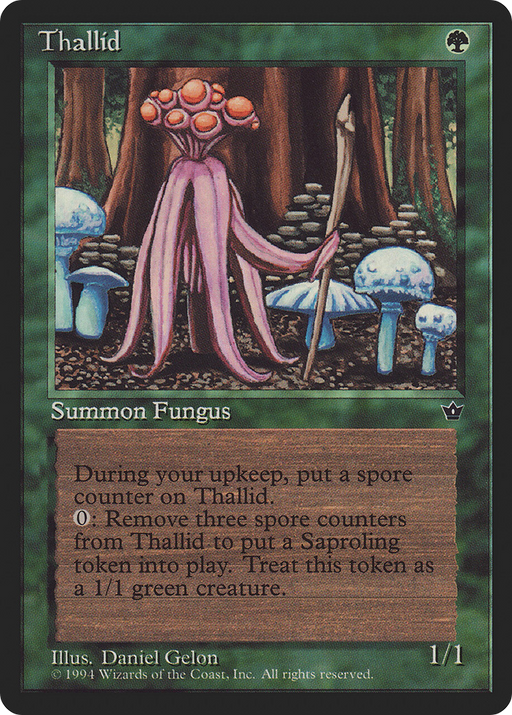 Thallid (FEM-74D) [Fallen Empires] MTG Single Wizards of the Coast