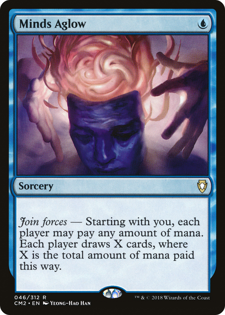 Minds Aglow (CM2-046) [Commander Anthology Volume II] MTG Single Wizards of the Coast