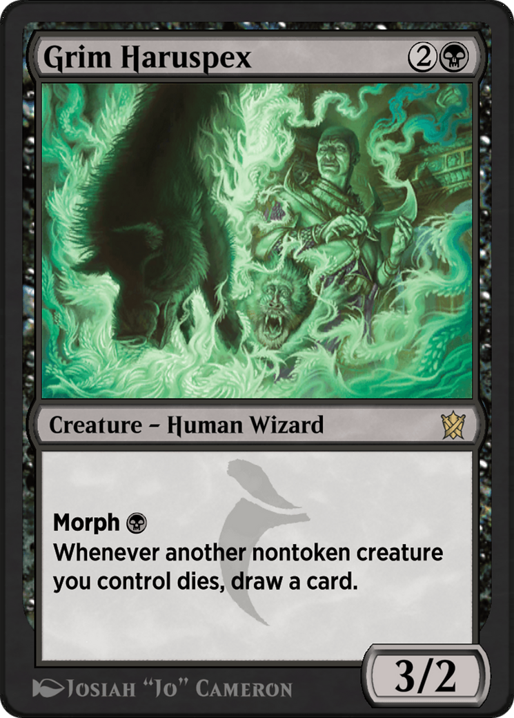 Grim Haruspex (KTK-73Y) [Khans of Tarkir] MTG Single Wizards of the Coast