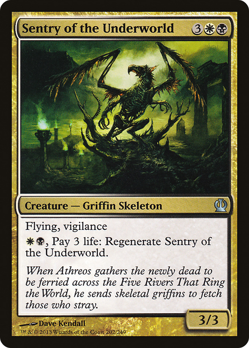 Sentry of the Underworld (THS-202) [Theros] Foil MTG Single Wizards of the Coast