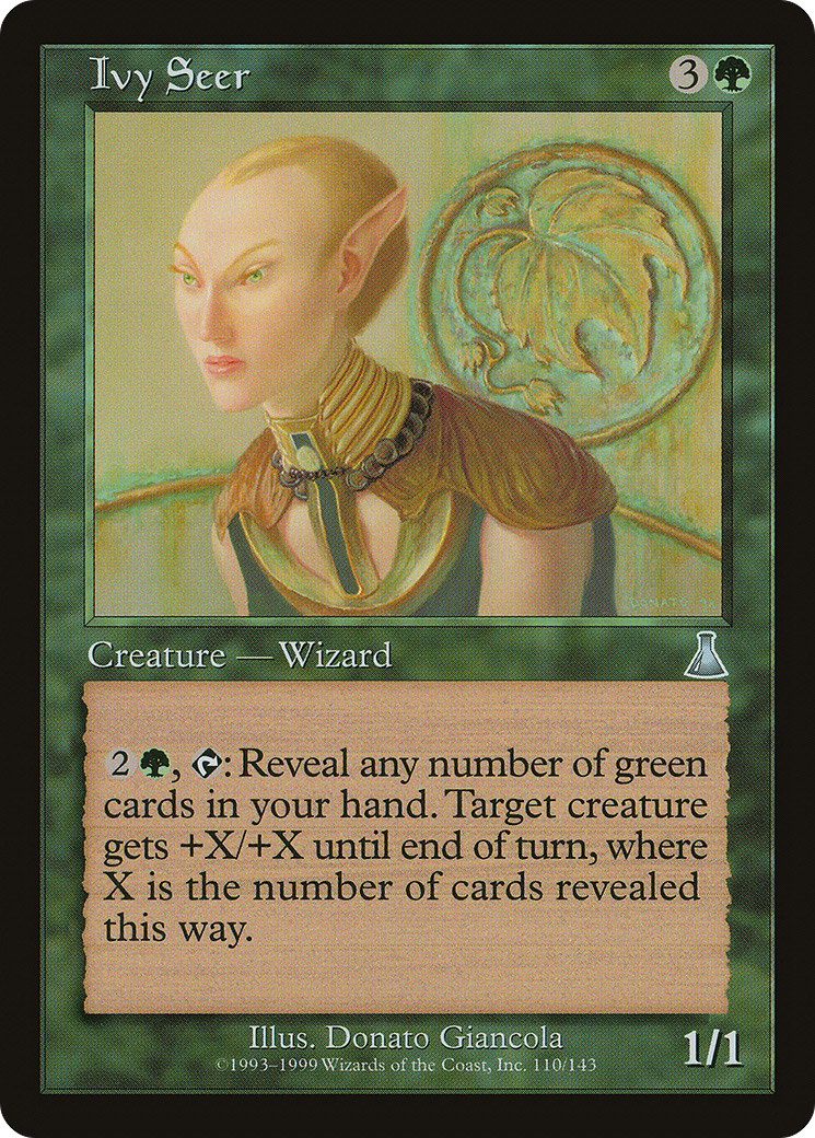 Ivy Seer (UDS-110) [Urza's Destiny] MTG Single Wizards of the Coast