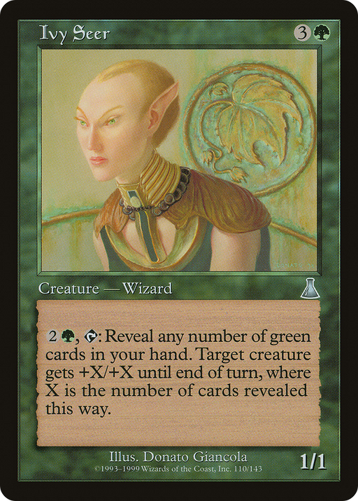 Ivy Seer (UDS-110) [Urza's Destiny] MTG Single Wizards of the Coast