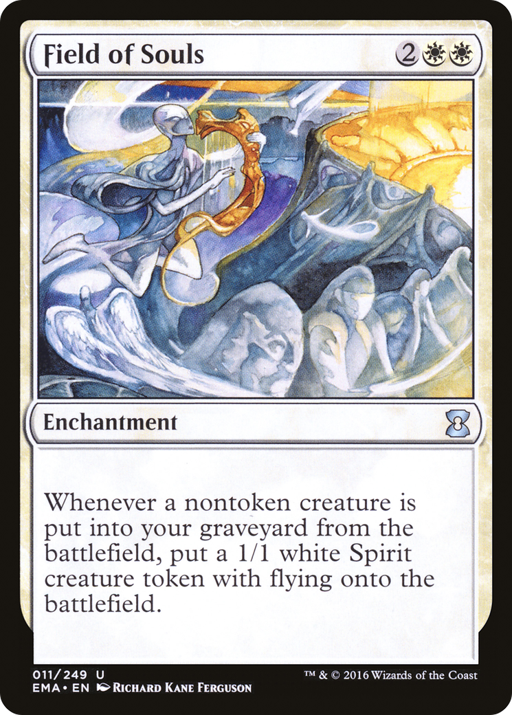 Field of Souls (EMA-011) [Eternal Masters] Foil MTG Single Wizards of the Coast