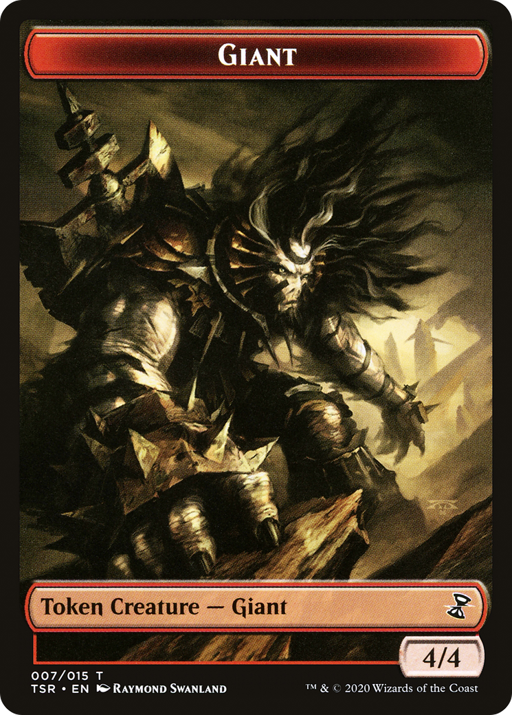 Giant (TTSR-007) [Tokens] Time Spiral Remastered Tokens MTG Single Wizards of the Coast
