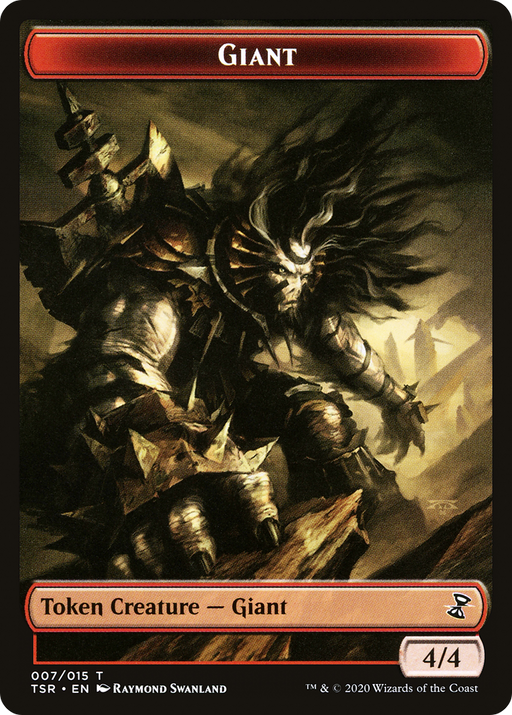 Giant (TTSR-007) [Tokens] Time Spiral Remastered Tokens MTG Single Wizards of the Coast